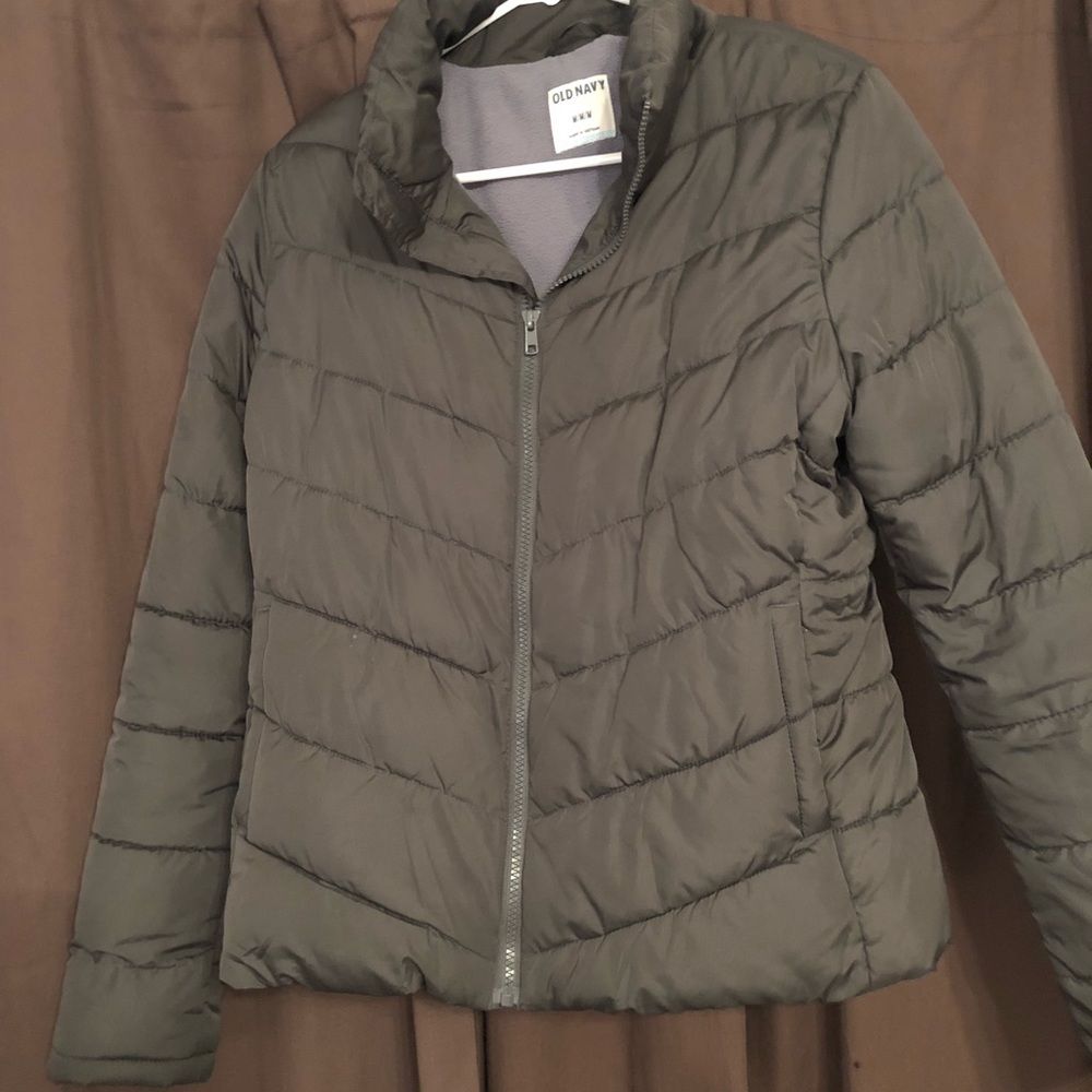 Grey Women’s Puffer Coat